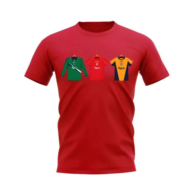 Liverpool 2000-2001 Retro Shirt T-shirt (Red) (FOWLER 9) — Buy Online