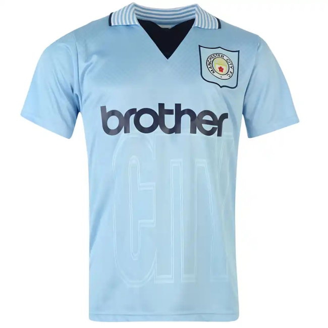 Score Draw Man City 1996 Home Shirt (Rosler 28) — Buy Now