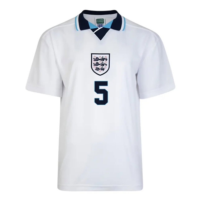 Score Draw England Euro 1996 Home Shirt (Adams 5) — Shop Now