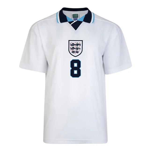 Score Draw England Euro 1996 Home Shirt (Gascoigne 8) — Buy Now