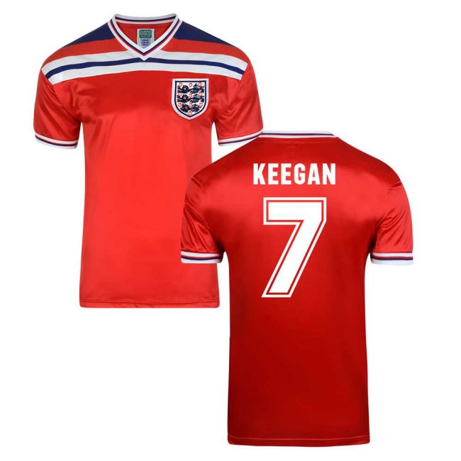 Score Draw England World Cup 1982 Away Shirt (Keegan 7) — Shop Now