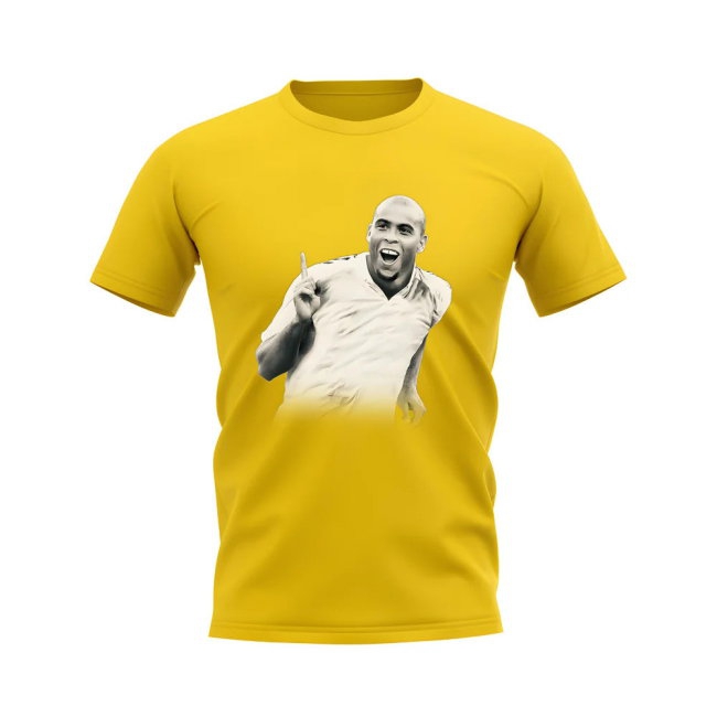Ronaldo R9 Legend T-Shirt (Yellow) (Ronaldo 9) — Buy Now