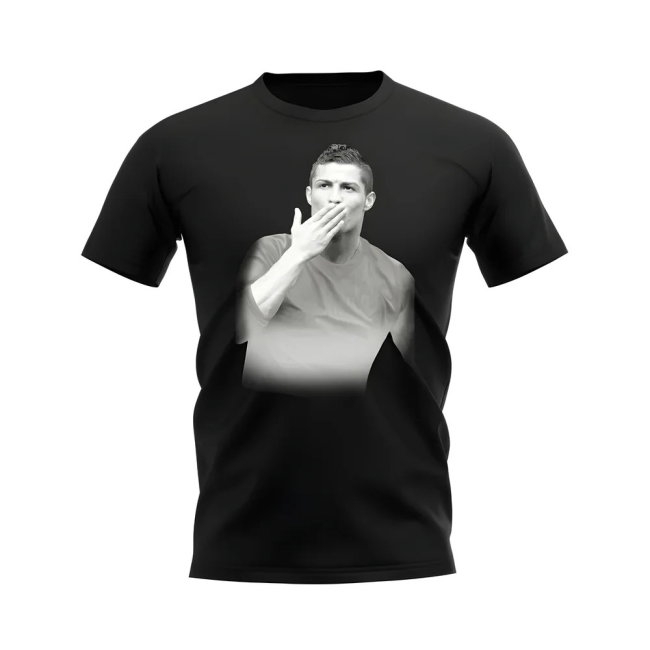 Cristiano Ronaldo Legend T-Shirt (Black) (Ronaldo 7) — Buy Online