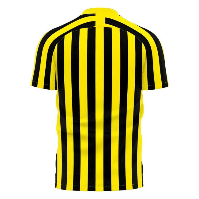 Al-Ittihad 2025-2026 Stripe Home Concept Football Kit (Libero) (Kante 7) — Buy Now