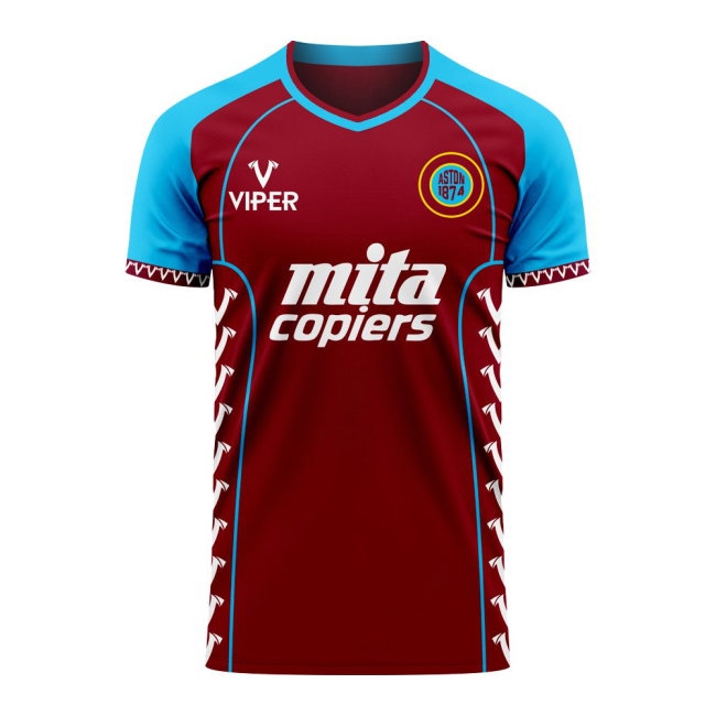 Villa 2024-2025 Home Concept Football Kit (Viper) (Your Name) — Shop Now