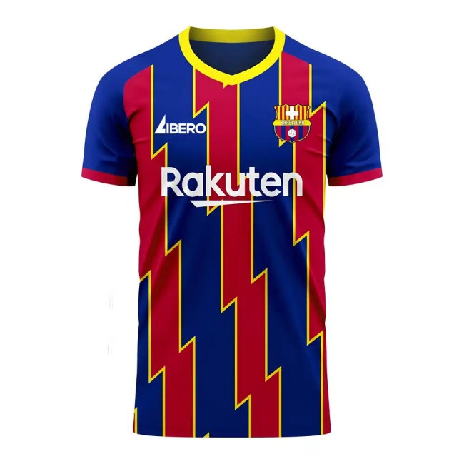 Catalonia 2025-2026 Home Concept Football Kit (Libero) (MESSI 10) — Buy Online