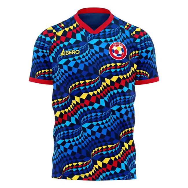 Colombia 2025-2026 Fourth Concept Football Kit (Libero) (FALCAO 9) — Buy Now