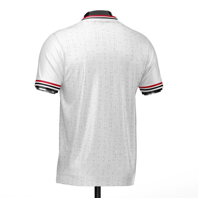 Egypt DNA White Concept Football Jersey (Wolvate) Adult Short Sleeve (M.Mohamed 11) — Shop Now