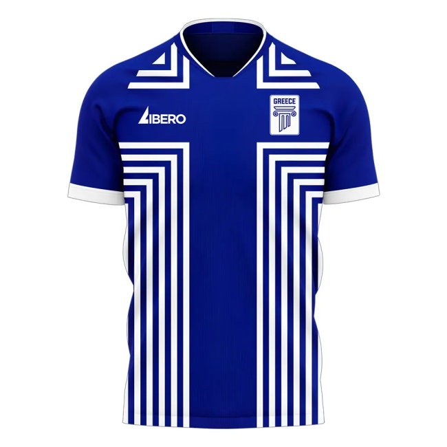 Greece 2025-2026 Away Concept Football Kit (Libero) (TSIMIKAS 21) — Shop Now