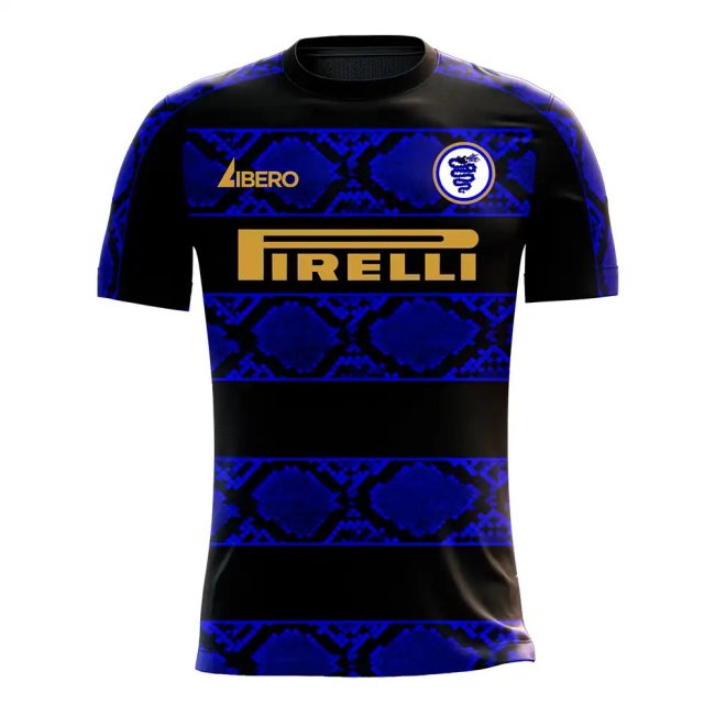 Nerazzurri Milan 2025-2026 Home Concept Football Kit (Libero) (LAUTARO 10) — Buy Now