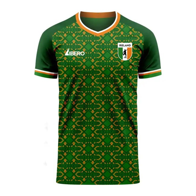 Ireland 2025-2026 Home Concept Football Kit (Libero) (MCCLEAN 11) — Buy Online