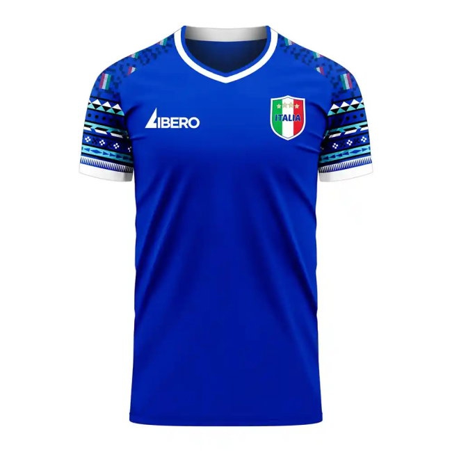 Italy 2025-2026 Home Concept Football Kit (Libero) (INZAGHI 9) — Shop Online