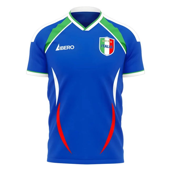 Italy 2006 Style Home Concept Shirt (Libero) (Inzaghi 18) — Buy Now
