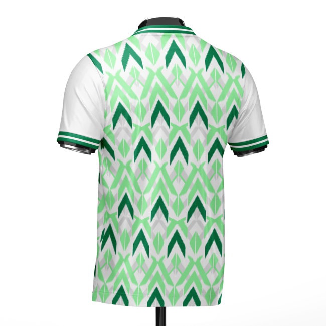 Nigeria DNA Green Concept Football Jersey (Wolvate) Adult Short Sleeve (Fernandez 18) — Shop Now