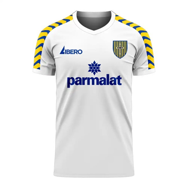 Parma 2025-2026 Home Concept Football Kit (Libero) (CRESPO 9) — Shop Now