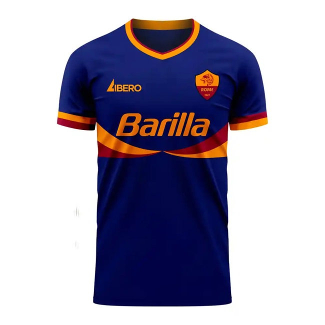 Roma 2025-2026 Third Concept Football Kit (Libero) (DZEKO 9) — Shop Now