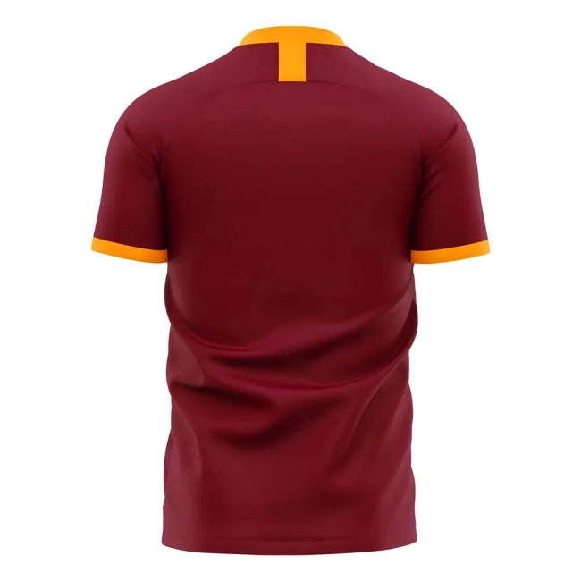 Roma 2025-2026 Home Concept Football Kit (Libero) (DE ROSSI 16) — Shop Online
