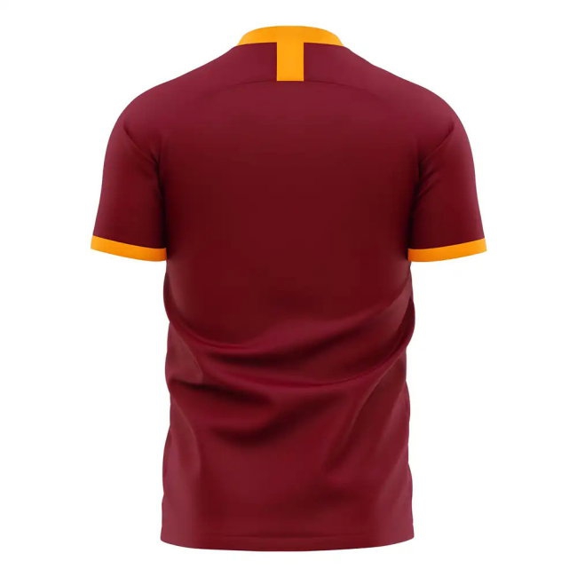 Roma 2025-2026 Home Concept Football Kit (Libero) - No Sponsor (TOTTI 10) — Buy Now