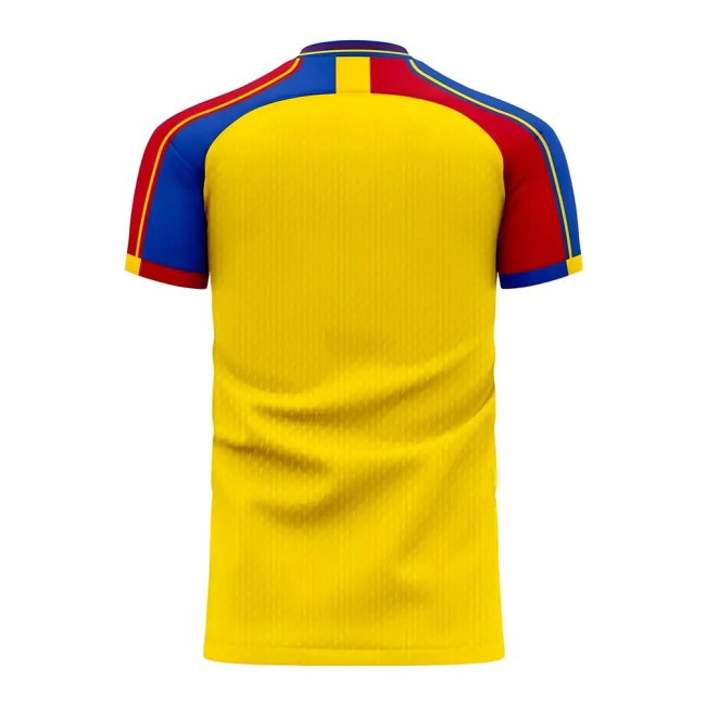 Romania 2025-2026 Home Concept Football Kit (Libero) (MUTU 7) — Buy Now