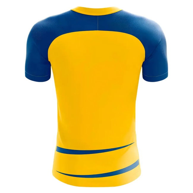 Sweden 2025-2026 Home Concept Football Kit (Airo) (IBRAHIMOVIC 10) — Buy Now