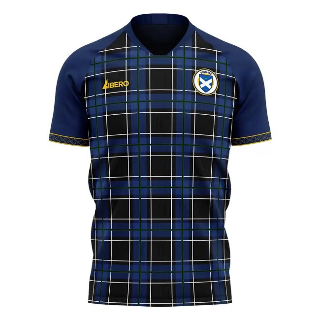 Scotland 2025-2026 Home Concept Football Kit (Libero) (McGinn 7) — Buy Online