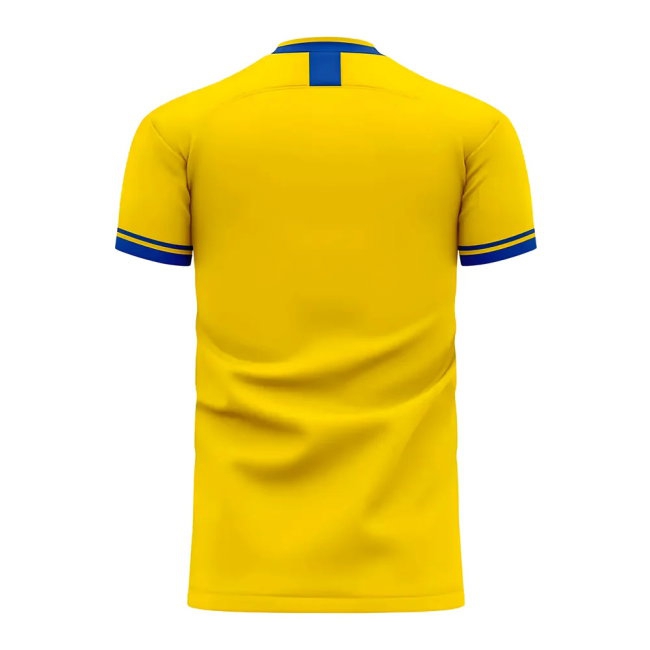 Sweden 2025-2026 Home Concept Football Kit (Libero) (IBRAHIMOVIC 10) — Shop Now