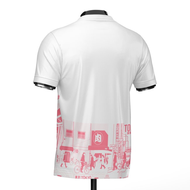 Japan Tokyo Heritage Football Jersey Red (Wolvate) Adult Short Sleeve (Kubo 20) — Shop Online