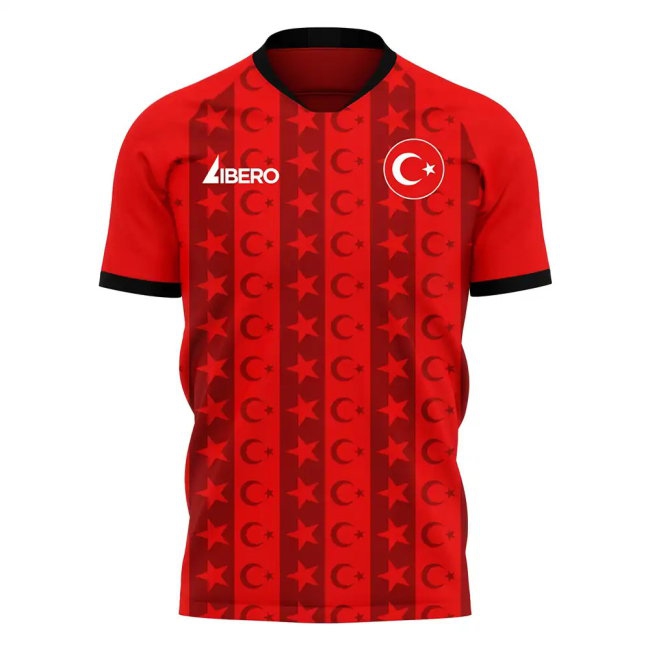 Turkey 2025-2026 Home Concept Football Kit (Libero) (CALHANOGLU 10) — Buy Now