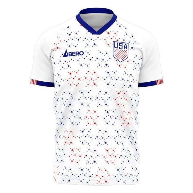 United States 2025-2026 Home Concept Football Kit (Libero) (PULISIC 10) — Shop Online
