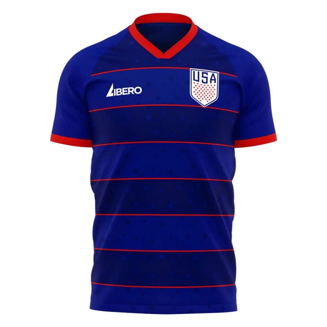 United States 2025-2026 Away Concept Football Kit (Libero) (DONOVAN 10) — Buy Online