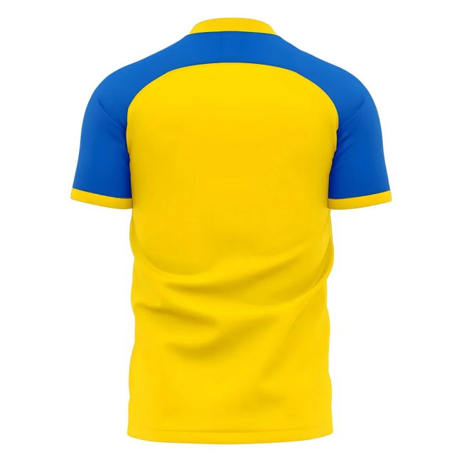 Ukraine Stop War Concept Football Kit (Libero) - Yellow (ZINCHENKO 17) — Buy Now
