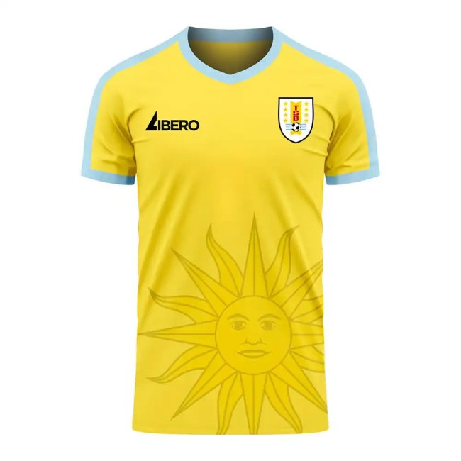 Uruguay 2025-2026 Away Concept Football Kit (Libero) (L SUAREZ 9) — Buy Online