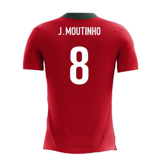 2025-2026 Portugal Airo Concept Home Shirt (J.Moutinho 8) — Buy Online