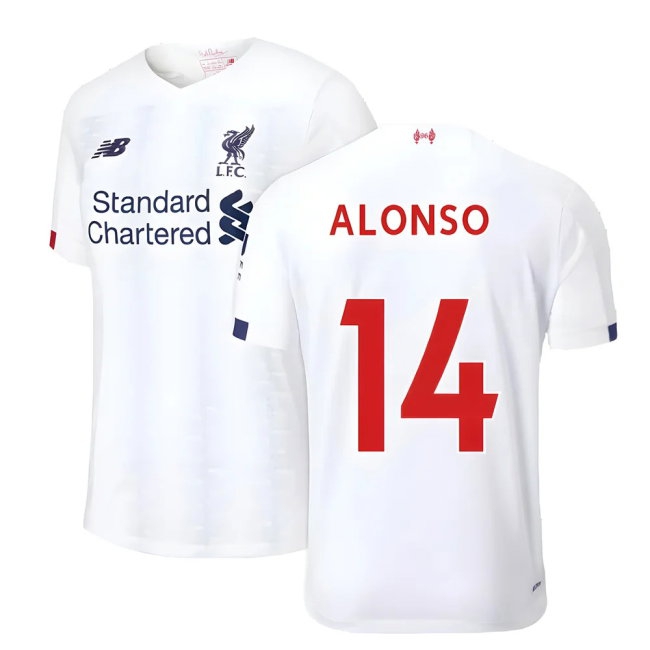 2019-2020 Liverpool Away Football Shirt (Alonso 14) — Shop Online