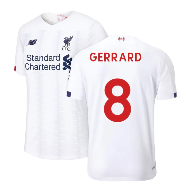 2019-2020 Liverpool Away Football Shirt (Gerrard 8) — Shop Now