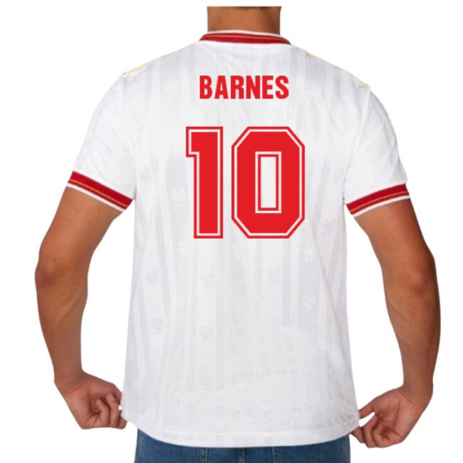1986 Liverpool Away Crown Paints Retro Shirt (BARNES 10) — Buy Online