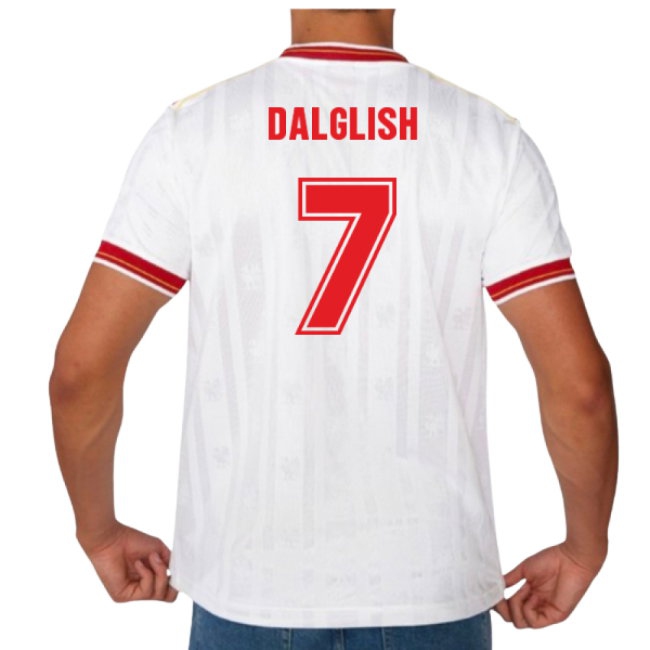 1986 Liverpool Away Crown Paints Retro Shirt (DALGLISH 7) — Shop Now