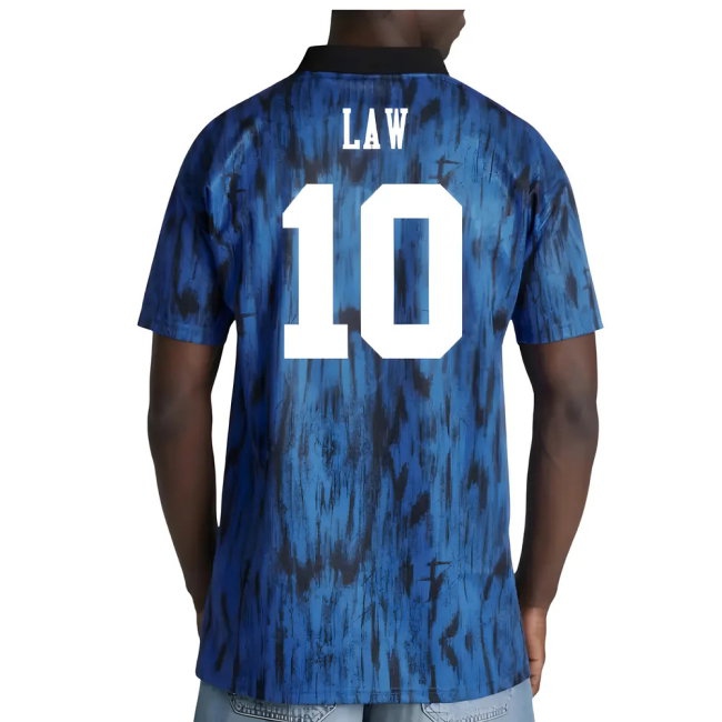 1992-1993 Man Utd Away Retro Shirt (Law 10) — Shop Now