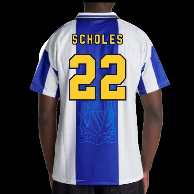 1994-1997 Man Utd Third Retro Shirt (Scholes 22) — Shop Online