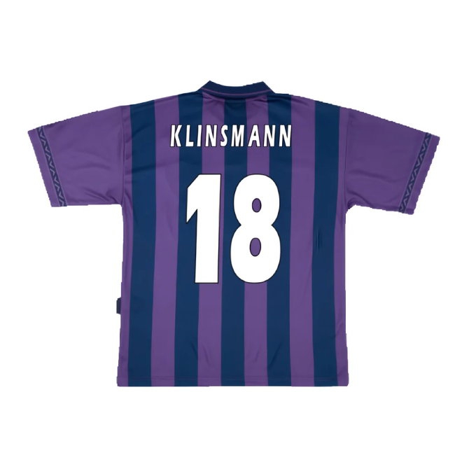 1995-1996 Tottenham Away Pony Retro Shirt (Klinsmann 18) — Buy Now