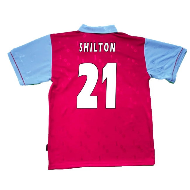 1995-1996 West Ham Centenary Pony Home Shirt (Shilton 21) — Buy Now