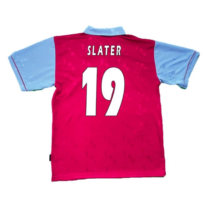 1995-1996 West Ham Centenary Pony Home Shirt (Slater 19) — Shop Now