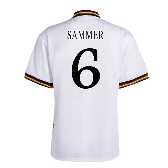 1996 Germany Euro 96 Home Shirt (Sammer 6) — Shop Now