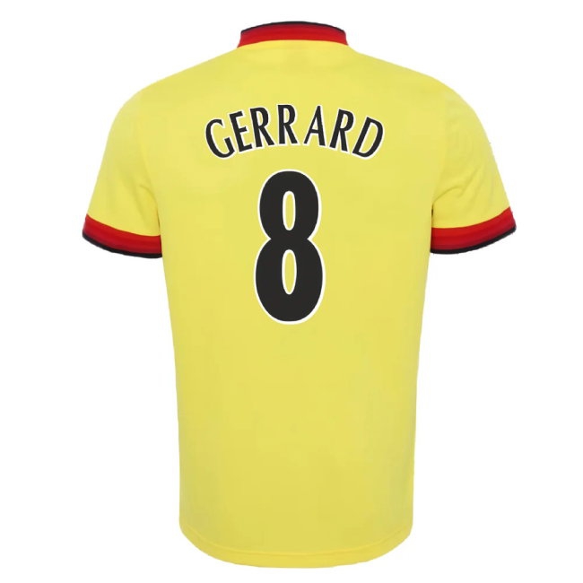 1997-1998 Liverpool Away Retro Shirt (GERRARD 8) — Buy Now
