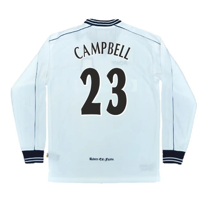 1997-1999 Tottenham Home LS Pony Retro Shirt (Campbell 23) — Buy Now