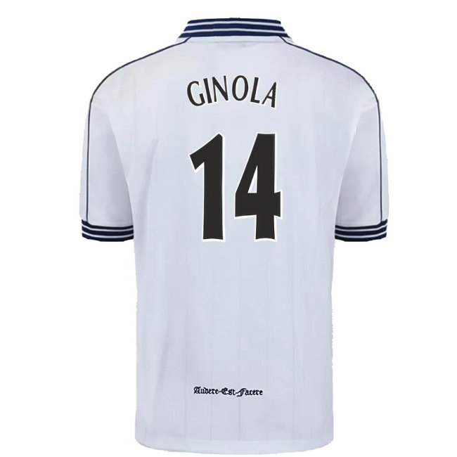 1997-1999 Tottenham Home Pony Retro Shirt (Ginola 14) — Buy Online