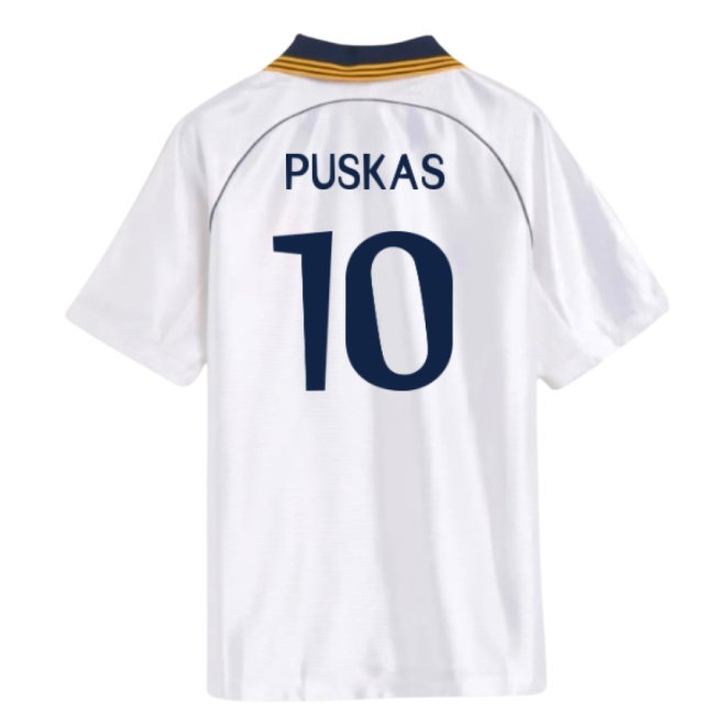 1998-2000 Real Madrid Reissue Home Shirt (Puskas 10) — Buy Online