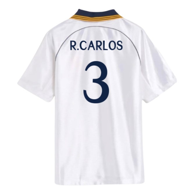 1998-2000 Real Madrid Reissue Home Shirt (R.Carlos 3) — Buy Now