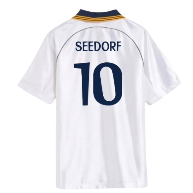 1998-2000 Real Madrid Reissue Home Shirt (Seedorf 10) — Buy Online