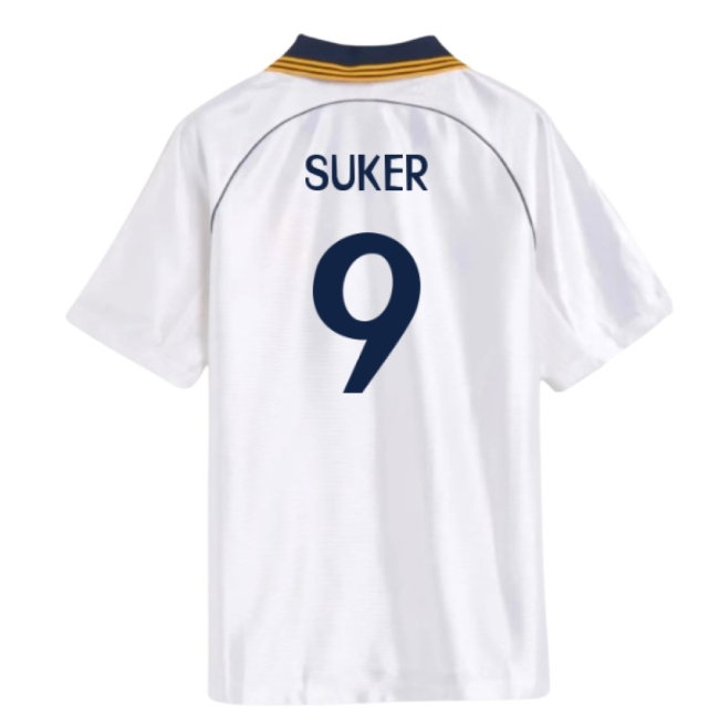 1998-2000 Real Madrid Reissue Home Shirt (Suker 9) — Shop Now